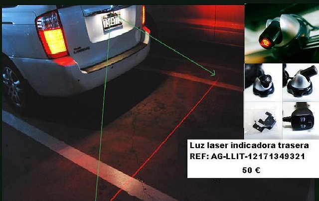 luz laser indicadora trasera. AG-LLIT-12171349321.Knbox