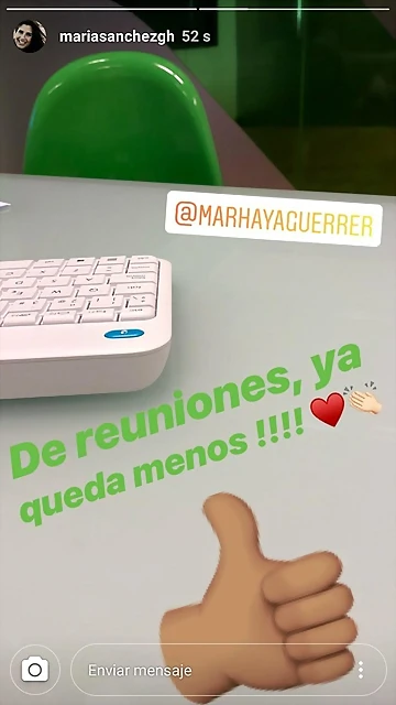 Mar?a IG Stories 23-8-2018 Mar?a IG Stories 23-8-2018