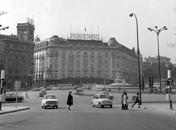 Madrid Pl. C?novas del Castillo Palace Hotel 1969