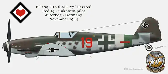 BF109G10_6-JG77_Red19