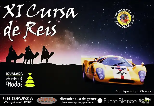 Cartell Sport-prototips - cursa 1 Reis