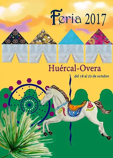 CARTEL FERIA HUERCAL 2017