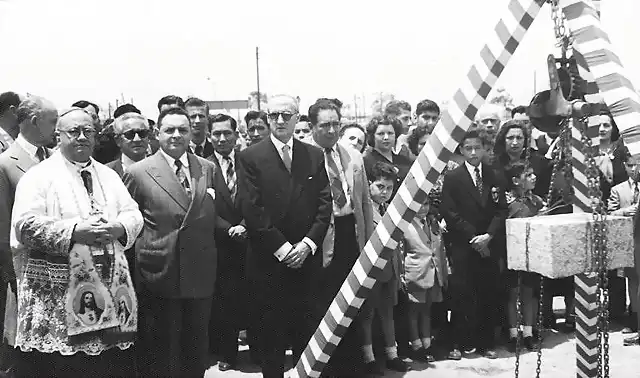 primera piedra cole san agust?n lima 1951