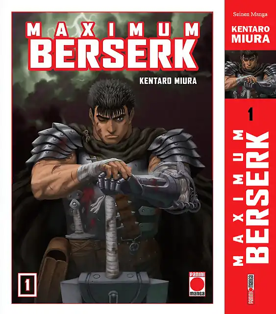 Berserk Maximum Portada + canto Tomo 1 06