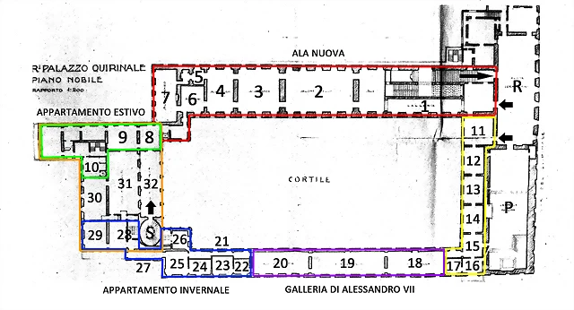 Quirinale Planta Foro II Quirinale Planta Foro II