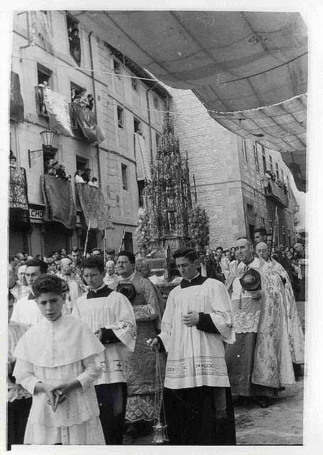 ALBA-PA12199-Corpus de 1953-Calle Cardenal Cisneros