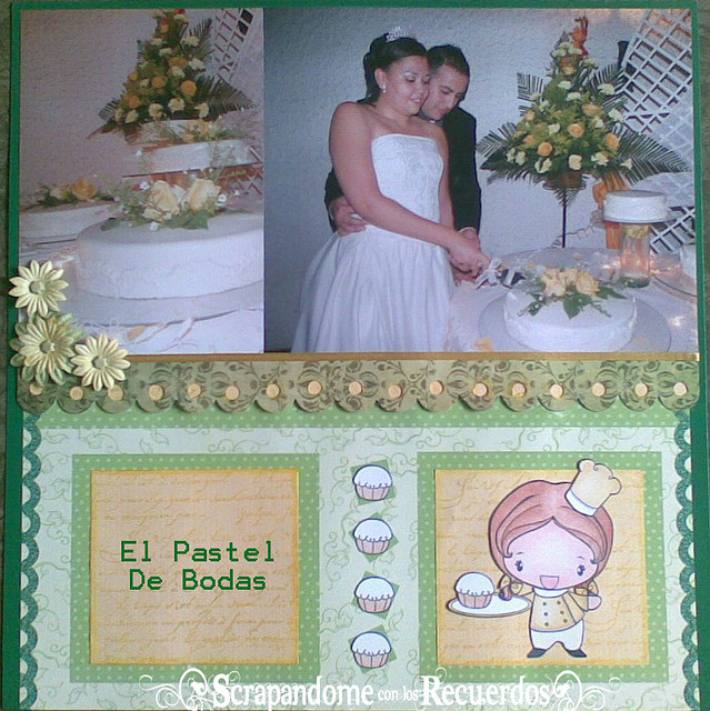 Scrapbooking-wedding-cake