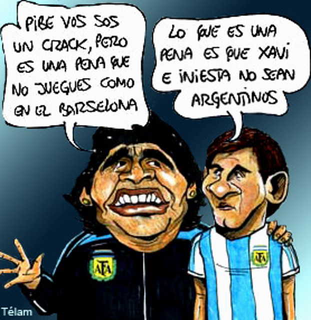 MaradonaMessiDibujo MaradonaMessiDibujo