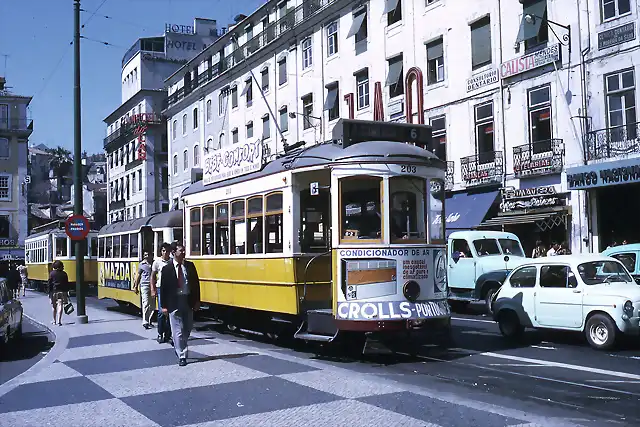 Lissabon - Trambahn, 1972,