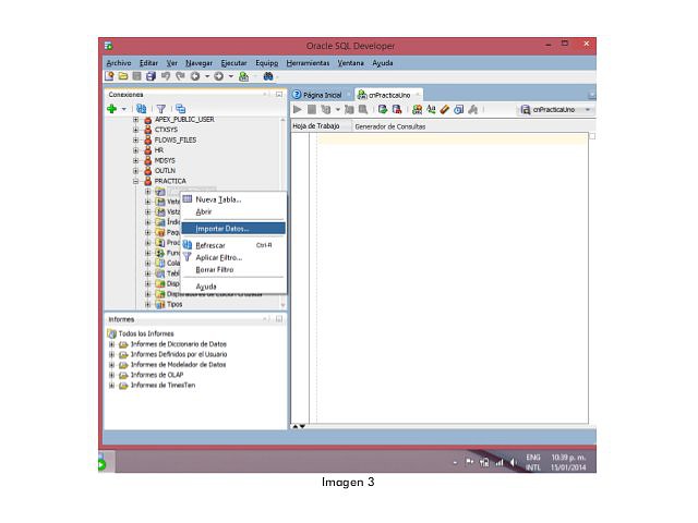 SQLDev_importar SQLDev_importar