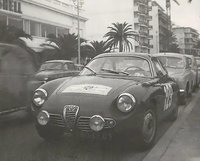 Alfa Romeo Giulietta SS - TdF'60 - Roger Delageneste - Henri Greder