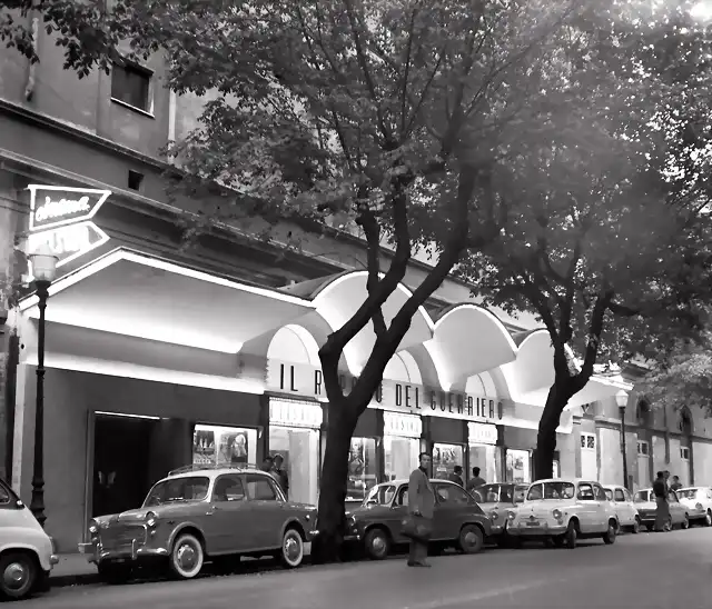Rom - Via Cicerone, Cinema Ariston,1962