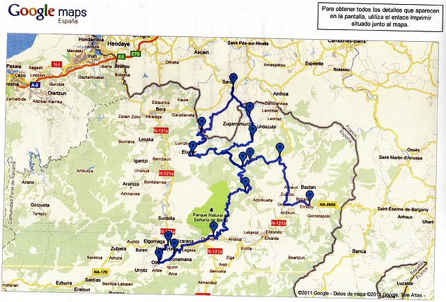 ruta tarde ruta tarde