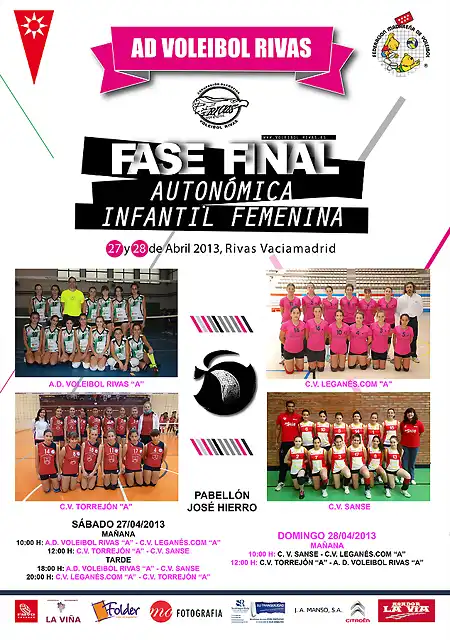 Cartel fase chicas FASE FINAL BAJA RESOLUCION