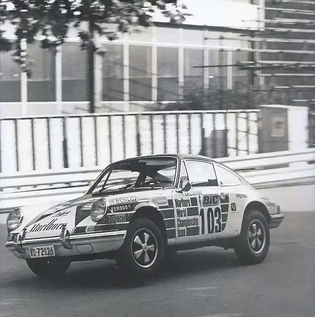 Porsche 911 - Hugon-Delserre - Montjuch '72