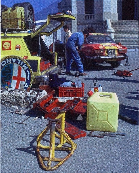 TdF '72 - assistance - Alfa Fiorentino