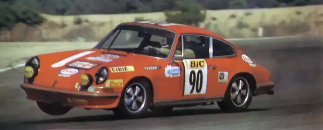 Porsche 911 - Touroul - Lafont - TdF '72