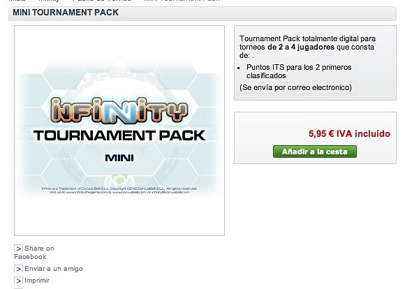 Mini tournament pack