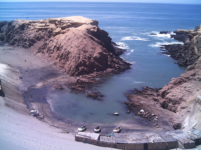 Playa La Caleta del Inca Ocoña