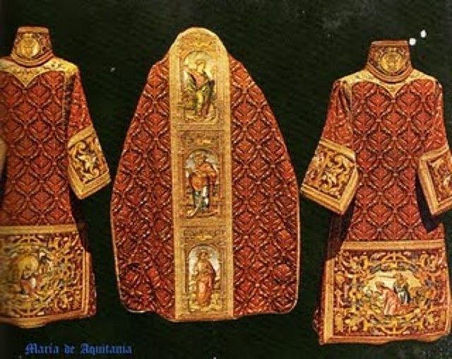 Terno de la Emperatriz Rojo Siglo XVI. Guadalupe