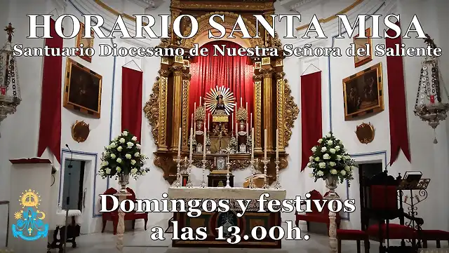 horario misas santuario