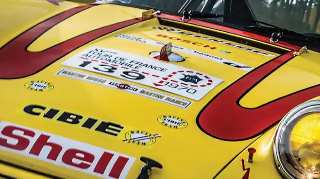 Porsche 911 - TdF'70 - Gerard Larousse - restauraci Classic Porsche Magazin - 02