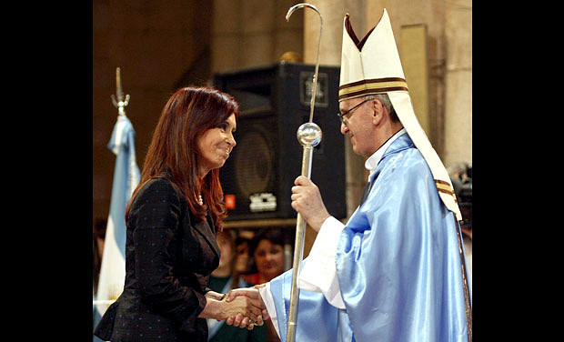 0Bergoglio-con-presidente-Argentina