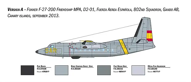 thumbnail_1455 - 72nd scale Fokker F-27 Maritime Patrol (10)