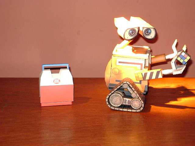 Wall-E de Perfil