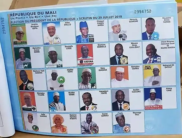 24-Candidates-on-the-Ballot-Paper-for-Mali-2018-Presidential-Election