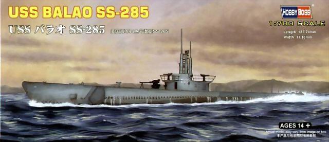 Hobby Boss - USS Balao SS-285 -1-700