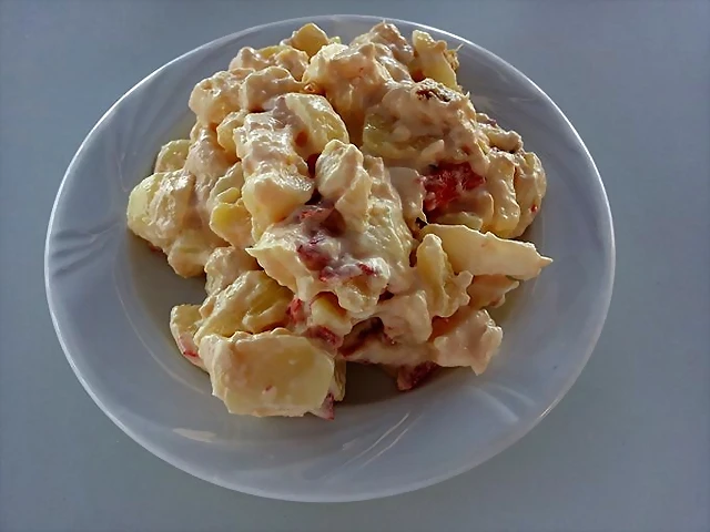 Ensaladilla de cangrejos Ensaladilla de cangrejos