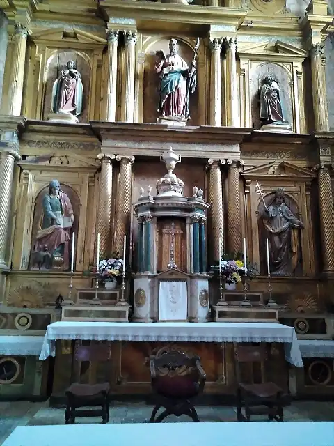 Altar Mayor de la Iglesia de Santo Tomás