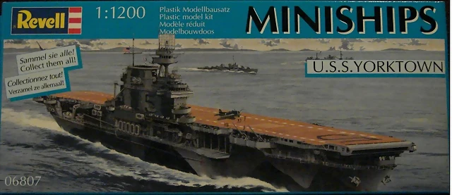 Revell - Uss Yorktown - 1-1200