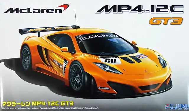 Fujimi McLaren MP2-12C GT3