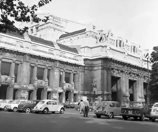 Mailand - Hauptbahnhof,  1960