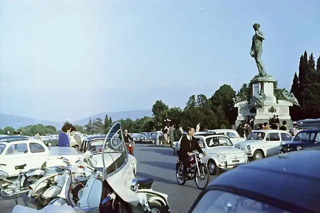 Florenz - Piazzale Michelangelo,  1960