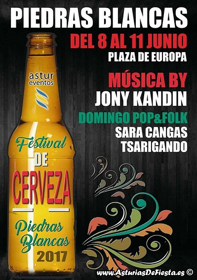 1. Festival de la cerveza de Piedras Blancas