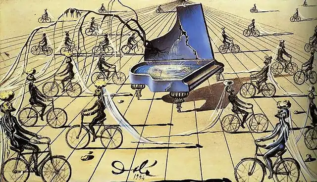 Dali Sentimental Colloquy 1944