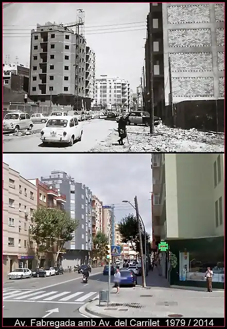 l'Hospitalet de Ll. Av. Fabregada- Av. del Carrilet (Barcelona)