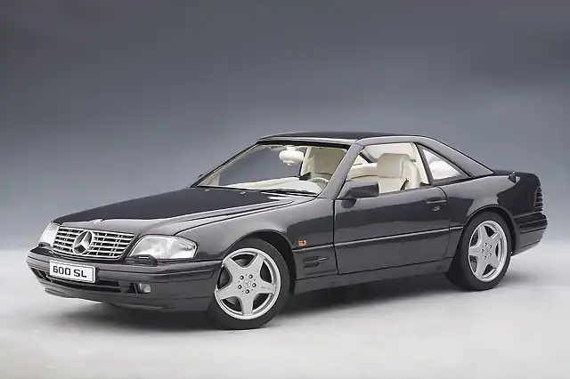 MERCEDES-BENZ 600 SL 1997 - BLACKMETALLIC