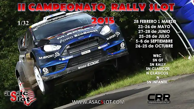 CARTEL II CAMPEONATO RALLYSLOT