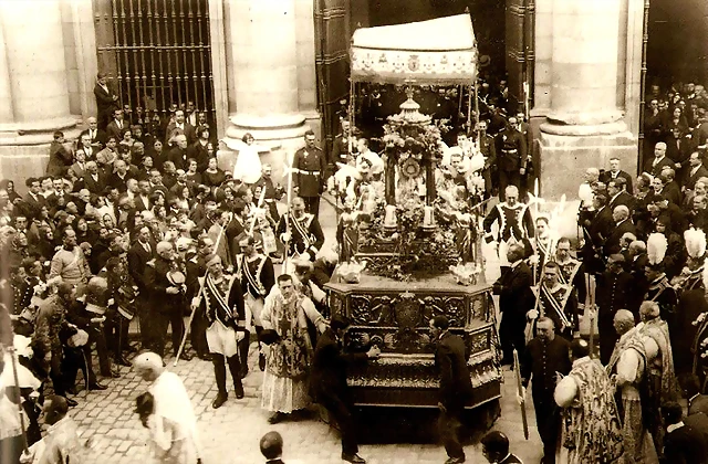 corpus procesion madrid corpus procesion madrid