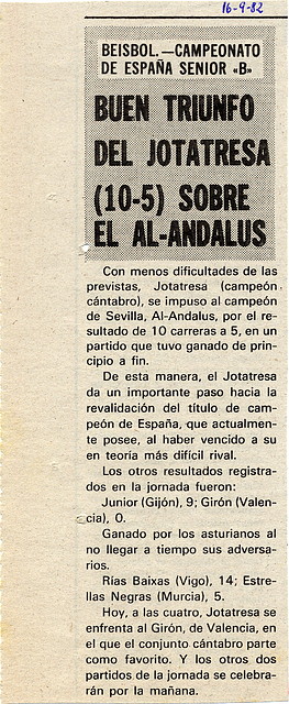 1982.09.16 Cpto. España B sénior