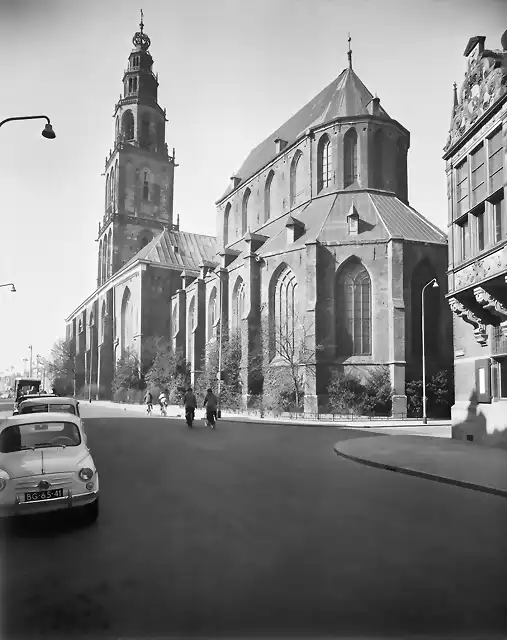 Groningen - Martini Kirche, Martinikerk, 1960