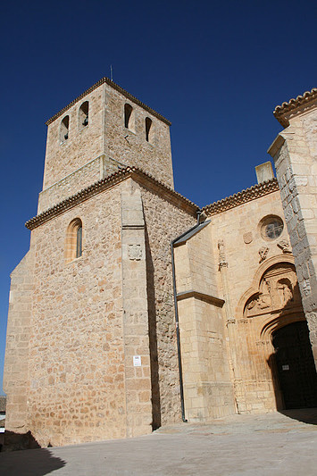 CUENCA BELMONTE (CUENCA ) COLEGIATA DE SAN BARTOLOME .S.XV