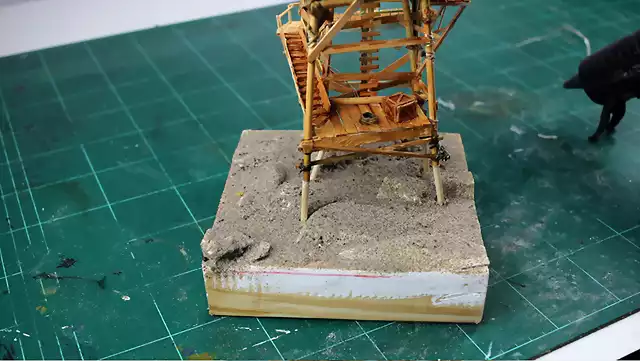 TreeHouse Models Diorama Pirate Watchtower (17)