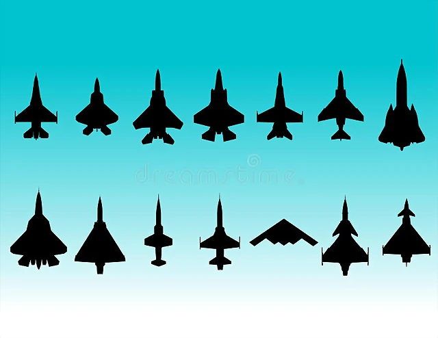 siluetas-de-los-aviones-de-combate-91713417 siluetas-de-los-aviones-de-combate-91713417