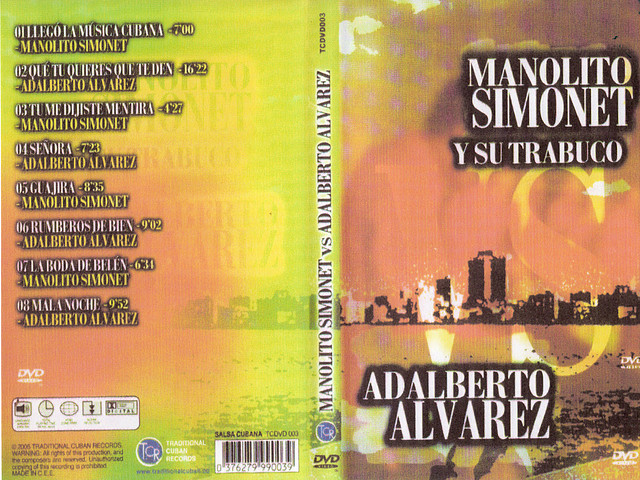 Manolito Simonet y Trabuco - Caratula DVD