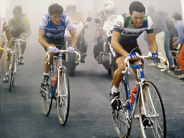 Perico-Tour1985-Luz Ardiden-Roche-Lemond